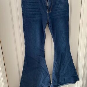 Dark wash Bellbottom jeans